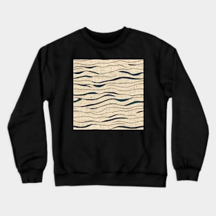 random line pattern art 28 regular grid Crewneck Sweatshirt